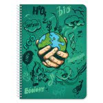 Diakakis imports Earth Home Τετράδιο Σπυράλ 17X25 Εκ. 3 Θεμάτων 90 Φύλλων - 4 Σχέδια 000042110 5205698481185