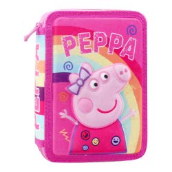 Diakakis imports Κασετίνα Διπλή Γεμάτη Peppa Pig 000482513 5205698477195