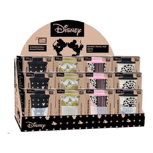 Diakakis imports Bamboo Mug Mickey Mouse - Minnie Mouse 480Ml - 4 Designs 000562567 5205698483813