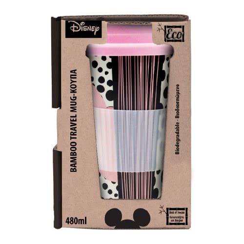 Diakakis imports Κούπα Μπαμπού Mickey Mouse - Minnie Mouse 480Ml - 4 Σχέδια 000562567 5205698483813