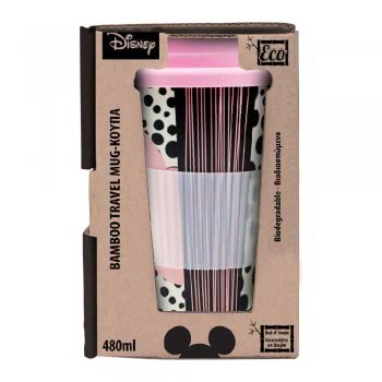 Diakakis imports Κούπα Μπαμπού Mickey Mouse - Minnie Mouse 480Ml - 4 Σχέδια 000562567 5205698483813