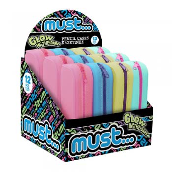 Diakakis imports Silicon Pencil Case Focus Glow In The Dark - 4 Designs 000579856 5205698478178