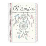 Diakakis imports Spiral Notebook Shiny Dreams 17X25cm B5 120Sh. 4 Subjects - 4 Designs 000042091 5205698480317