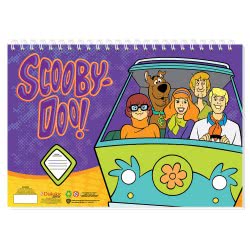 Diakakis imports Μπλοκ Ζωγραφικής 23Χ33 Εκ. Scooby Doo - 2 Σχέδια 000510967 5205698482427