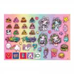 Diakakis imports Painting Block With Stickers And Stensil Poopsie 23X33cm 40Sh. - 2 Designs 000503320 5205698474767