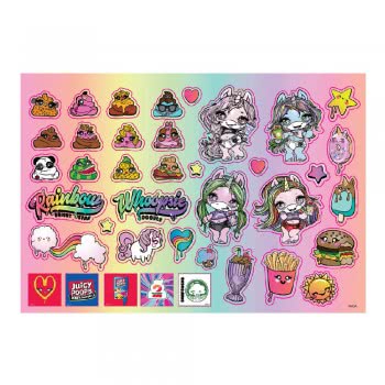 Diakakis imports Painting Block With Stickers And Stensil Poopsie 23X33cm 40Sh. - 2 Designs 000503320 5205698474767