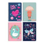 Diakakis imports Τετράδιο Σπιράλ Cute 17X25εκ. Β5 90Φ. 3 Θεμάτων - 4 Σχέδια 000579867 5205698480072