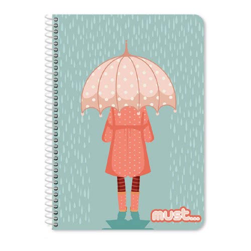 Diakakis imports Τετράδιο Σπιράλ Cute 17X25εκ. Β5 90Φ. 3 Θεμάτων - 4 Σχέδια 000579867 5205698480072