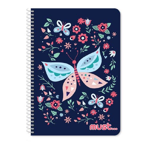 Diakakis imports Τετράδιο Σπιράλ Cute 17X25εκ. Β5 90Φ. 3 Θεμάτων - 4 Σχέδια 000579867 5205698480072