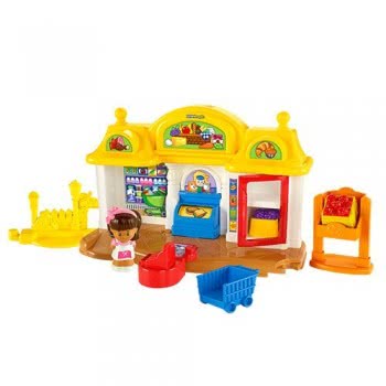 Mattel Little People - Μαγαζάκι Με Φιγούρα Μια Y8200 746775248871