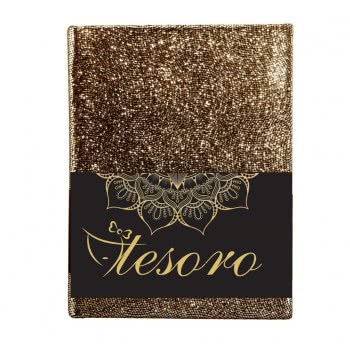 Tesoro Notepad Flexi 10,5Ch14 96F Glitter - 6 Designs 000582214 5205698486449