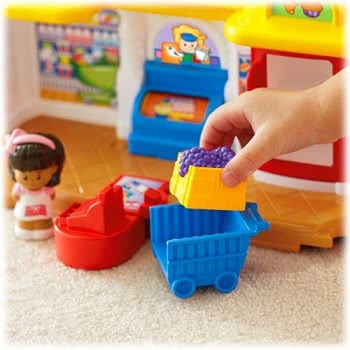 Mattel Little People - Μαγαζάκι Με Φιγούρα Μια Y8200 746775248871
