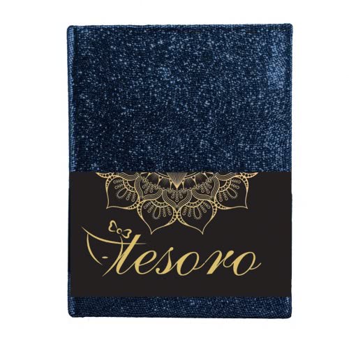 Tesoro Notepad Flexi 10,5Ch14 96F Glitter - 6 Designs 000582214 5205698486449