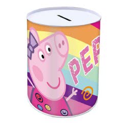 Diakakis imports Metal Money Box Peppa 10X15cm 000482496 5205698470394