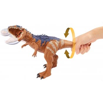 Mattel Jurassic World Massive Biters Meekerorum Δεινόσαυρος Με Κινούμενα Μέλη Και Ήχους GJP32 / GJP35 887961815238