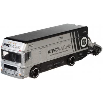 Mattel Hot Wheels 68 Mercendes Benz 300 SL Euro Hauler 1:64 Scale Premium Collector No 68 FLF56 / GJT43 887961817461