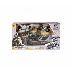 OEM Soldier Combat 9 Military Set With Boats And Helicopters 17-02690 7037511948265