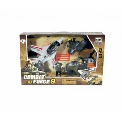 OEM Combat Force 9 Στρατιωτικό Σετ Με Όχημα Και Αεροπλάνο 17-02750 7037511316491