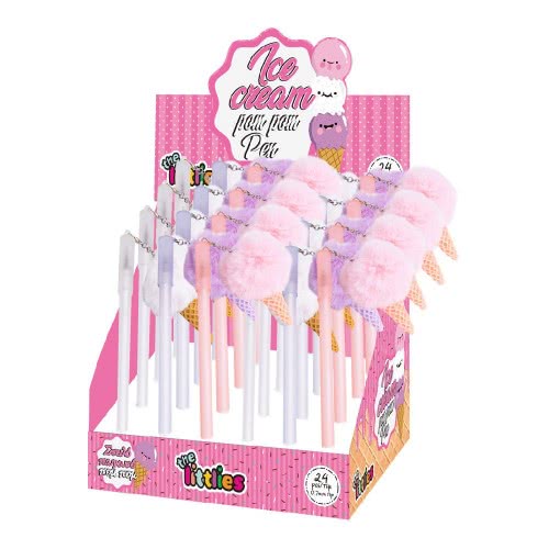 Diakakis imports Pen Pom Pom Icecream The Littlies 1Pc - 3 Designs 000646766 5205698484728