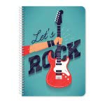 Diakakis imports Spiral Notebook Awesome 17X25cm B5 60Sh. 2 Subjects - 4 Designs 000042083 5205698479670