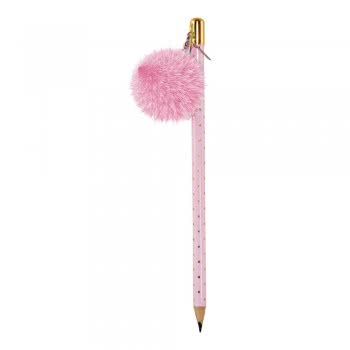 Tesoro Pencil With Pom Pom HB2 1Pc - 3 Designs 000582210 5205698485930