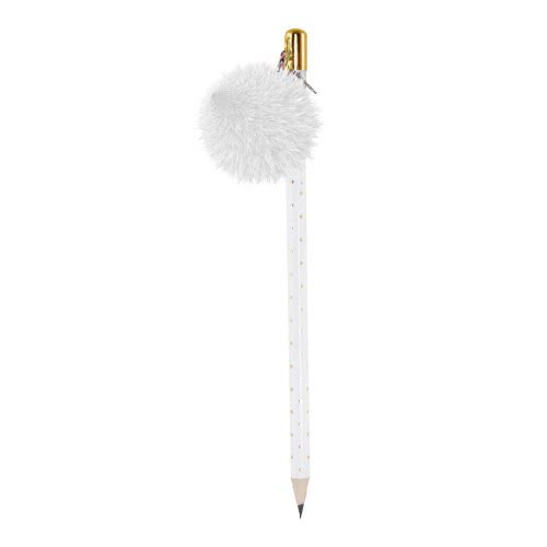 Tesoro Pencil With Pom Pom HB2 1Pc - 3 Designs 000582210 5205698485930
