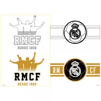 Diakakis imports Notebook Brooch 40 Leaves 17Ch24 Ex. Real Madrid - 2 Projects 400170823 5205698485596