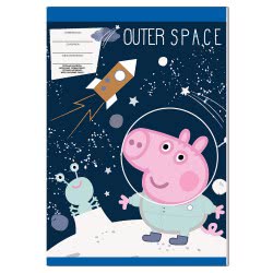 Diakakis imports Τετράδιο Καρφίτσα 40 Φύλλα 17Χ24 Εκ. Peppa Pig - 2 Σχέδια 000482525 5205698485565