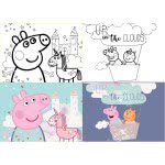 Diakakis imports Notebook Brooch 40 Leaves 17Ch24 Ex. Peppa PIG - 2 Projects 000482525 5205698485565