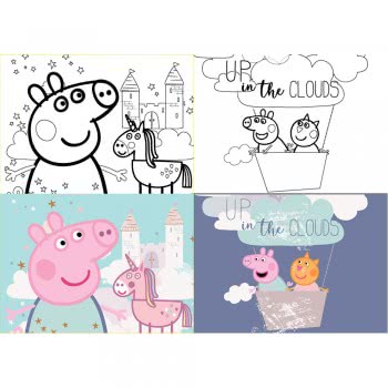 Diakakis imports Τετράδιο Καρφίτσα 40 Φύλλα 17Χ24 Εκ. Peppa Pig - 2 Σχέδια 000482525 5205698485565