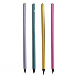 Tesoro Wood Pencil Black Diamonds In Green, Blue, Yellow, Pink 000582184 5205698462788