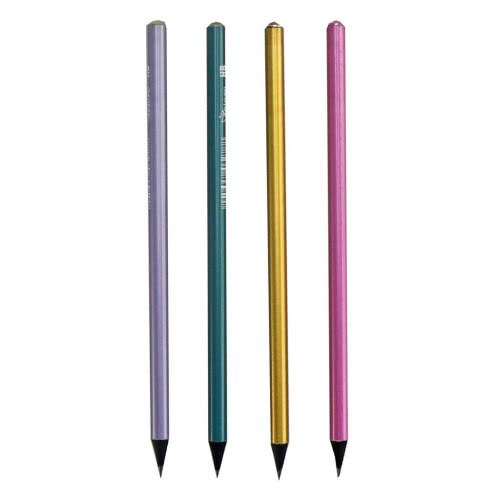 Tesoro Wood Pencil Black Diamonds In Green, Blue, Yellow, Pink 000582184 5205698462788