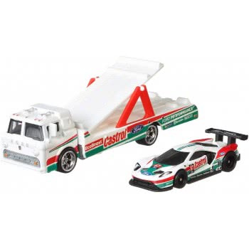 Mattel Hot Wheels 2020 Team Transport Release H - 2016 Ford GT Race Ford C-800 20 FLF56 / GJT40 887961817423
