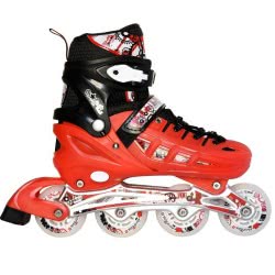 ΑΘΛΟΠΑΙΔΙΑ Αυξομειούμενα Πατίνια 3K Inline Skates 31-34, Κόκκινα 002.10305/K/31 9985777000662