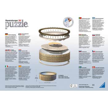 Ravensburger Παζλ 3D Maxi Κολοσσαίο 216Τεμ 12578 4005556125784