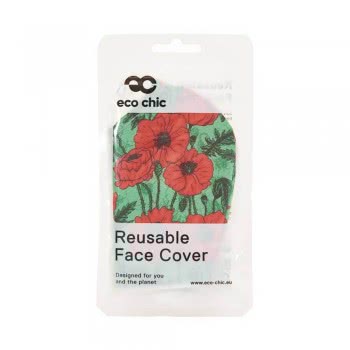 OEM Green Poppies Face Cover EC-M16 5060735634494
