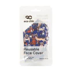 OEM Teal Dogs Face Cover EC-M11 5060735634395