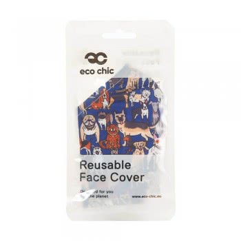 OEM Teal Dogs Face Cover EC-M11 5060735634395