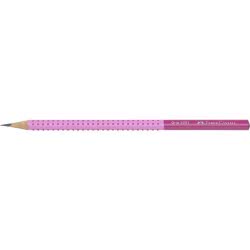 Faber-Castell Grip 2001 HB Μολύβι Δίχρωμο Ροζ - Φουξια 517072 4005405170286