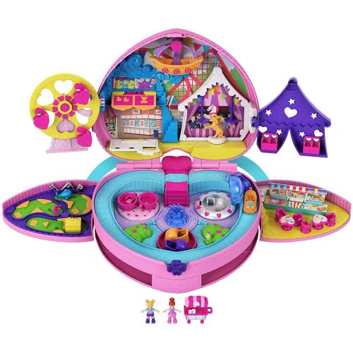 Mattel Polly Pocket Tiny Is Mighty Theme Park Σακίδιο Σετ Παιχνιδιού GKL60 887961829402