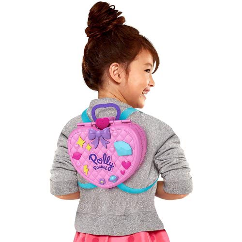 Mattel Polly Pocket Tiny Is Mighty Theme Park Backpack GKL60 887961829402