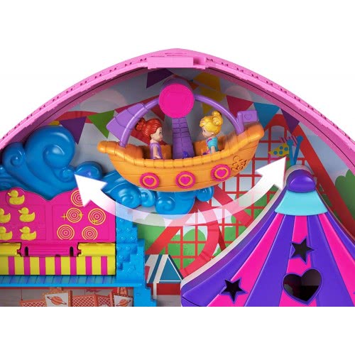 Mattel Polly Pocket Tiny Is Mighty Theme Park Backpack GKL60 887961829402