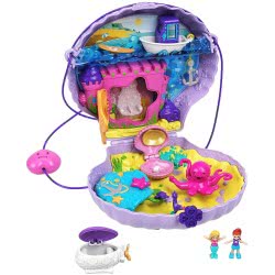 Mattel Polly Pocket Tiny Power Seashell Purse Τρέντι Τσαντάκι Κοχύλι GKJ63 / GNH11 887961869996