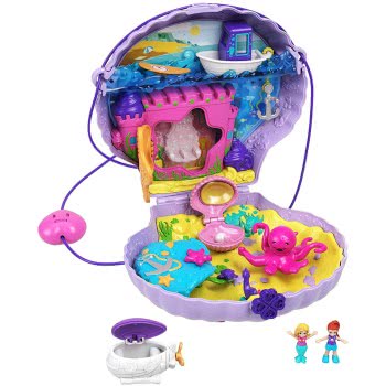 Mattel Polly Pocket Tiny Power Seashell Purse GKJ63 / GNH11 887961869996