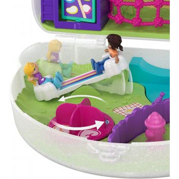 Mattel Polly Pocket Tiny Power Rainbow Dream Purse Τρέντι Τσαντάκι Ουράνιο Τόξο GKJ63 / GKJ65 887961828634