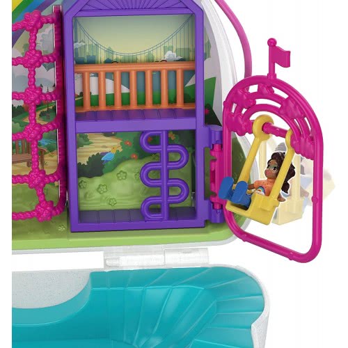 Mattel Polly Pocket Tiny Power Rainbow Dream Purse Τρέντι Τσαντάκι Ουράνιο Τόξο GKJ63 / GKJ65 887961828634