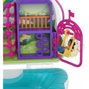 Mattel Polly Pocket Tiny Power Rainbow Dream Purse Τρέντι Τσαντάκι Ουράνιο Τόξο GKJ63 / GKJ65 887961828634