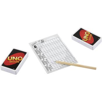 Mattel Uno Deluxe Παιχνίδι Καρτών K0888 027084378078