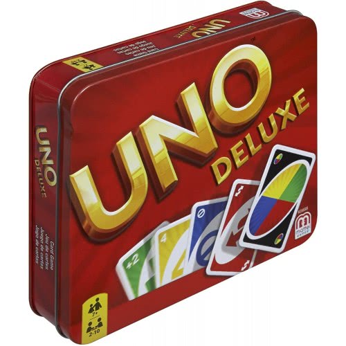 Mattel Uno Deluxe Card Game K0888 027084378078
