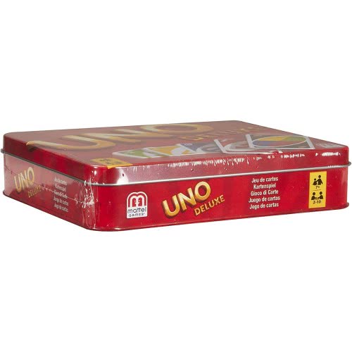 Mattel Uno Deluxe Card Game K0888 027084378078